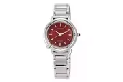 Citizen L Eco-Drive Stainless Steel Red Dial EM1090-78X Women's Watch