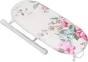 Tabletop Ironing Board, Portable Ironing Board with Folding Legs, All Iron FrFoldable with Cotton Cover, Stable Table for Sewing, Craft Room, Dorm, Home