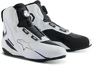 Alpinestars Faster-4 BOA Shoe Men's Sneakers Boots, White/Black, 11.0 inches (28.0 cm)