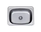 Clark 8500 Flushline Drop-in Single Bowl Laundry Trough with No By-pass & No Tap