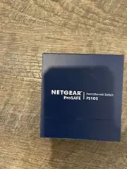 network switch, Netgear pro safe, Netgear fs105, fast ethernet switch