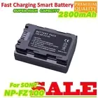 FZ100 NP-FZ100 Battery for Sony Alpha A7III A7R III A9 Alpha 9 A7R3 A6600 Camera