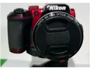 A&R Front Lens Cap Cover For Nikon Coolpix B500 B-500 B 500 Camera + Cap Holder