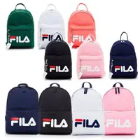 在飛比找蝦皮商城優惠-FILA LOGO 旅行 小包 雙肩 後背包 深藍 白紅 老