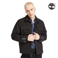 在飛比找Yahoo!奇摩拍賣優惠-Timberland 男款黑色反光軍裝外套|A29VP ，尺