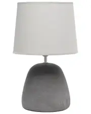 Lalia Home Round Concrete Table Lamp