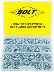 Bolt Flange Bolt Kit Hardware Assortment Motorcycle SVCFLANGE