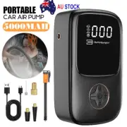 Tire Inflator Portable Air Compressor Air Pump 5000mAh 150PSI Cordless Electric