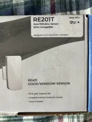 Alula RE201T Door/Window Sensor 2GiG Compatible 4 sensors