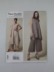Vogue Sewing Pattern 1550 V1550 Misses Tunic Top Pants Peralto Size 6-14 NEW