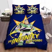 v3775 Bed Sheets Toy Story Buzz Lightyear To Infinity And Beyond Duvet Cover Set Bed Linen Bed Sheets IU3775