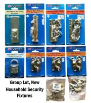 Household Safety & Security Group - Padlock Hasp Door Chains Barrel Bolt & more