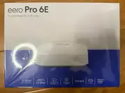 eero Pro 6E Tri-Band AXE5400 S010111 Wi-Fi 6E Mesh Router Factory Sealed