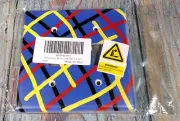 Yellow Black Red Blue Light Switch Cover - 4.50" x 4.5" Brand New