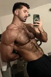 [L427] Male Model Showing Off Body Fine Art Hunky Physique MATTE OR GLOSS OPTION