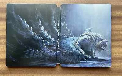 Monster Hunter Wilds Steelbook G2 XBOX PC PS5 New Foil Metal Case Steelbox