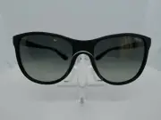 Prada SPR-205F (1BO-2DO) Black 58 x 16 Grey Grad Sunglass Eyeglass Frame