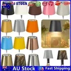 LED Table Lamp Rechargeable Warm Light & RGB LED Wine Bottle Lamp Touch Dimmable