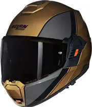 Nolan N120-1 Verniciatura Speciale 342, modular helmet , color: Dark Beige/Dark Grey/Black , size: S