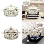 Cookware Pot Double Handle Sauce Pan Instant Noodle Pot Rice Cooking Steamer