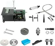 RUNAAJA Multifunction Jewelry Rock Polishing Buffer Bench Lathe Polisher Electric Jewelry Rock Grinding Machine Polishe Tool Kits 220V