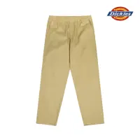 在飛比找momo購物網優惠-【Dickies】男款卡其色鬆緊腰頭休閒長褲｜DK00806