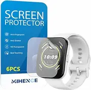 Compatible for Amazfit Bip 5 Screen Protector, HD Full Coverage TPU Protective Film Compatible for Bip 5 Smartwatch (6PCS)