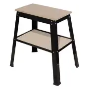 Powertec Tool Stand 10"Wx32"Dx3.5"H Universal MetalBase Black Stand Router Table