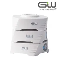 在飛比找momo購物網優惠-【GW 水玻璃】疊疊樂 分離式除濕機 3入組(不含還原座)