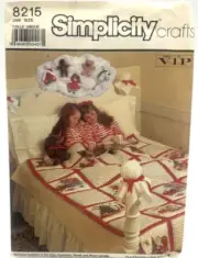 Simplicity Crafts Pattern #8215 - Christmas Comforter - (Size Tall)
