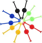 Stable Plastic Arrow 10pcs Suction Cup Pointers for Board Games Great for Meetings Activities