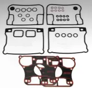 James Rocker Box Cover Gasket Kit for Harley Super Glide CVO 99-00