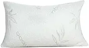 Bamboo Pillow Memory Foam Contour Fabric Soft Extra Large Queen Size 74x48cm