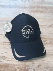 New CAP AMERICA GOLF Adult Ball Cap Hat EMJ Navy Blue One Size Adjustable NWT