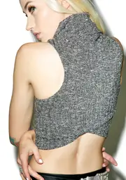 Pusha Knit Cropped Tank