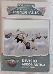 Divisio Aeronautica Aircraft Cards-NIB-OOP-Navy-Guard-Imperialis-Warhammer 40k