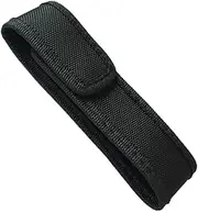 Duty Belt Flashlight Holder - Nylon Flash Light Pouch | Sheath Belt Clip Strap | Telescopic Flashlight Holster | Stretchable Case | Cute Travel Partner Organizer for Mechanic Vest