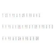 Note Strip Stickers Universal Detachable Keyboard Sticker (PVC Box) 88 Keys H7Q7