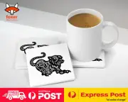 COASTER COFFEE DRINKING MAT|CHINESE NEW YEAR OF THE TIGER #2