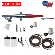 Professional Quality Airbrush Set Made in the USA: Durable & Easy to Clean