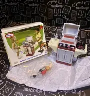 New! VERY HARD TO FIND Miniverse LITTLE TIKES Series 3/ Mini BACKYARD BBQ GRILL