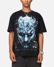 [GOAT CREW] Goat Crew X Game Of Thrones Night Kings Heavy T-shirt Black - Size XL XL Black