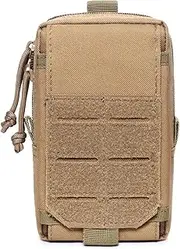 BLINGTWINKLE MOLLE Pouch Multipurpose Tactical Compact Waterproof Tactical Pouch，Molle Accessories for Tactical Backpacks and Belts