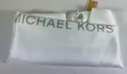 Michael Kors White Satin Drawstring Small Dust bag Dust Cover Bag