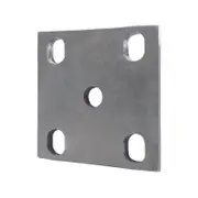 Sunrise Fish Plate Natural 8mm Slotted Suit 45mm Spring - FPS8N