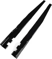 Compatible for Audi A1 S1 8X Side Skirts Extension Rocker Panels Lip Splitters A1 S1 FSI TFSI TDI 2/4 Door 2010-2018 Bodykits Tuning(Gloss Black Unpaint)