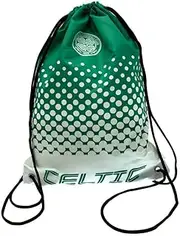 Celtic FC Drawstring Gym Bag (UK Size: One Size) (Green/White)