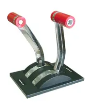 UFLEX B46T CONTROL BOX, DUAL LEVER, THROTTLE ONLY, RAKED HANDLES