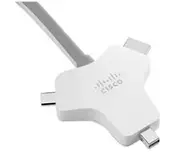 Cisco 9m Multi Head Cable - HDMI + Mini DisplayPort + USB-C