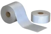 100 mts Hi Visibility Reflective Iron On Silver Grey Tape 50mm Wide Easy Fit